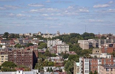 View from Top of The Cairo Apartment Building,1615 Q Street,Washington,DC,5