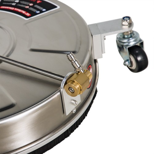 18" Pressure Washer Surface Cleaner w/ Wheels 4000PSI + 2 Extension Wand - Picture 5 of 9