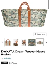 DockATot Dream Weaver Moses Basket Morris Co. Sleeper