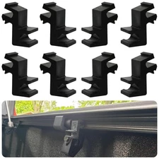 8 Pcs Prop Rod Clips Set Fit for Undercover Tonneau Prop Rod Truck Bed Cover