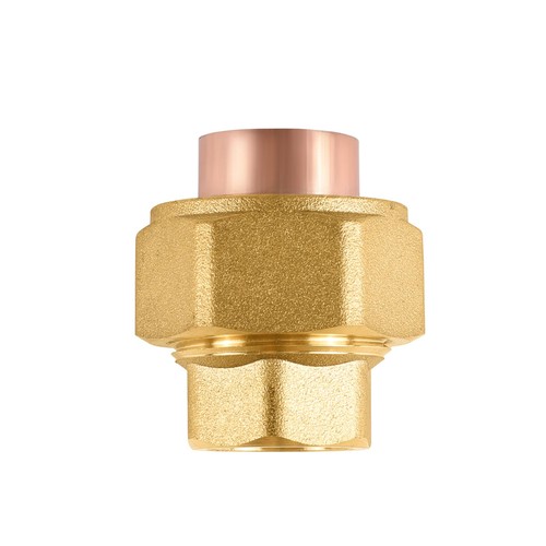 1 Pack 3/4 C x C Copper Union Brass x Copper LF Plumbing Fittings Solder Sweat