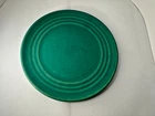 Vintage Bauer Pottery 7.5" Salad Plate Green Ring - EXCELLENT CONDITION