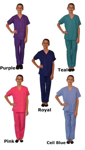 Kids Doctor Costume with REAL Scrubs, Scrubs Cap, and Doctor Bag - Picture 2 of 12