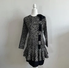 Candice Fraiberger Paris Couture Peplum Dress