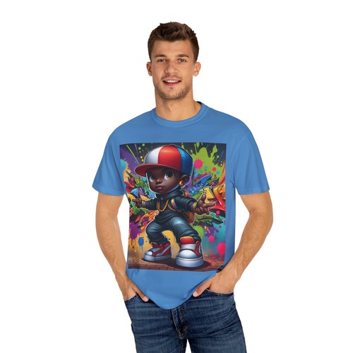 Vibrant Streetwear T-shirt, Urban Clothing, Unisex Tee, Bright Colored Shirt, - Picture 25 of 37