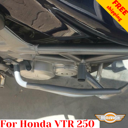 For Honda VTR 250 Engine guard VTR250 Crash bars - Foto 12 di 12