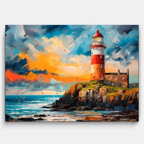 Leinwandbild Segelboot Maritim Wanddeko Wohnzimmer Schlafzimmer Bild/ Keilrahmen - Bild 1 von 15