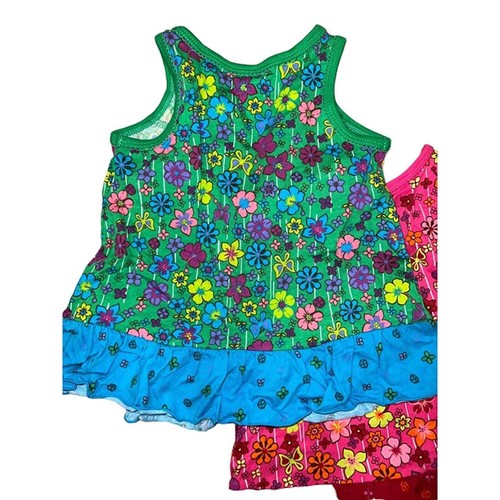 childrens place lot of 2 dresses Y2K hippie Hawaiian pink size 18mon SPRING NWT - Picture 6 of 6