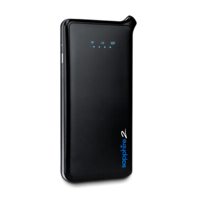 TravelWifi Sapphire 2 Global Mobile Wi-Fi Hotspot (Black) - New/Sealed