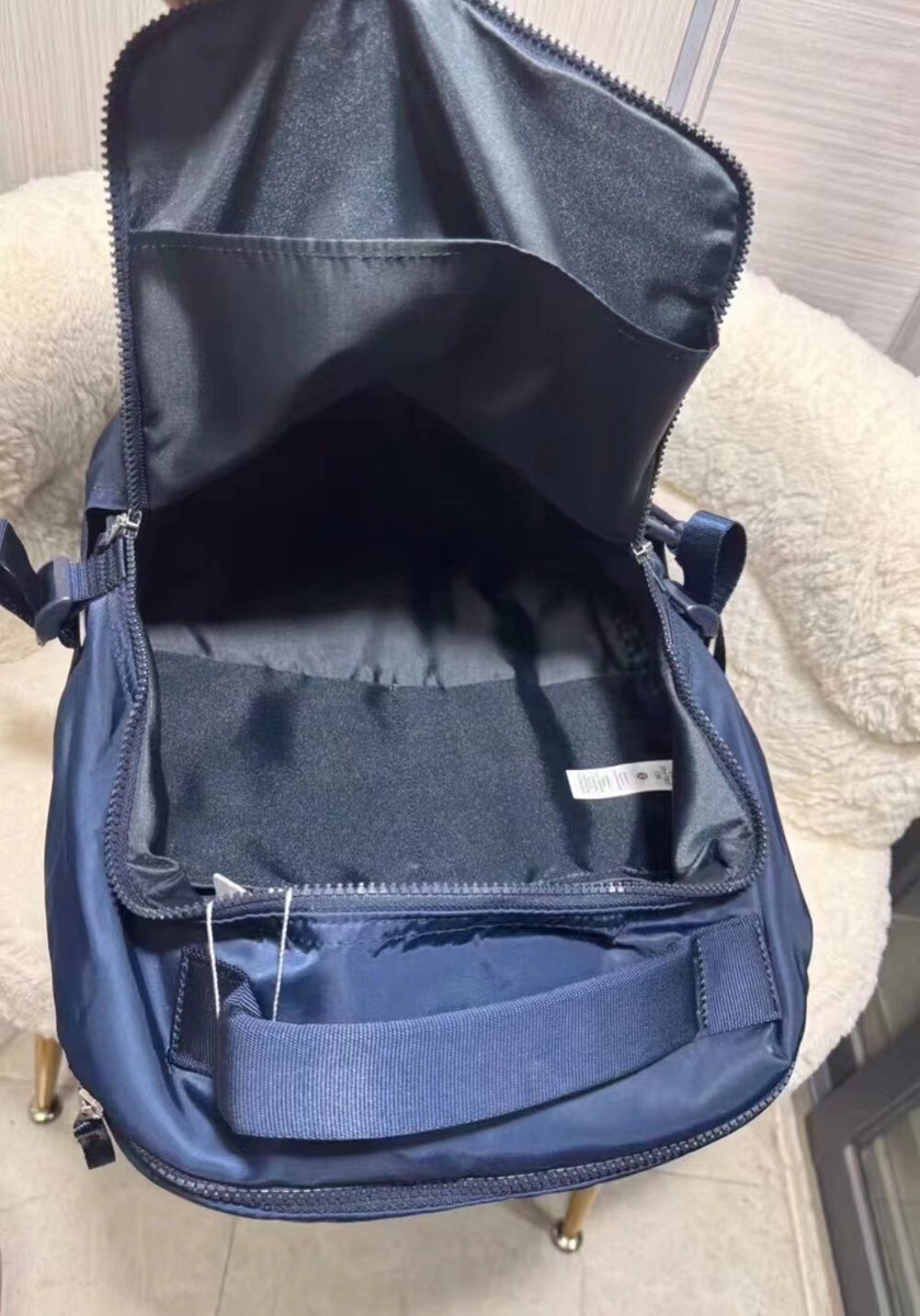 Lululemon New Crew Backpack 22L True Navy Blue | eBay