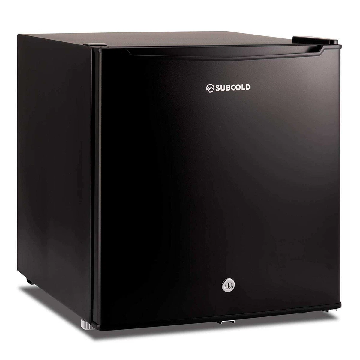 Subcold Eco50 - Mini Fridge Black, 50L Table-Top Model, Lockable