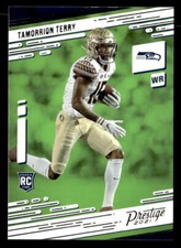 Tamorrion Terry 2021 Panini Prestige Rookie Card #238 Seattle Seahawks