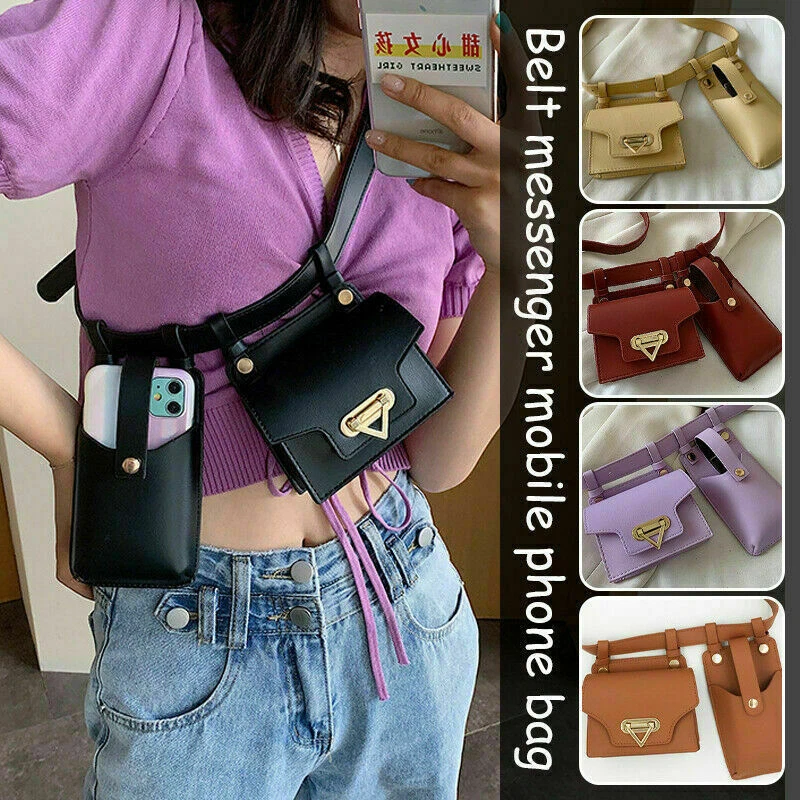 Leather fanny pack women's designer new arrivals