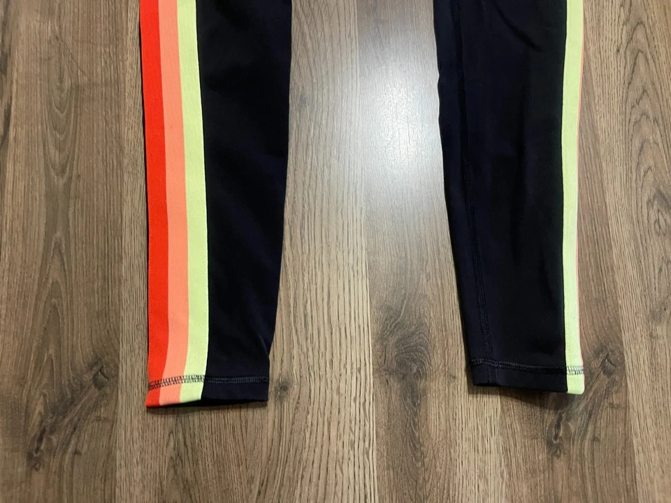 Avia брюки, женский размер средний, черный, желтый красный, без застежек, леггинсы - Изображение 3 из 4