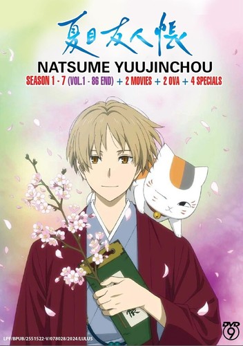 NATSUME YUUJINCHOU SEASON 1-7(VOL.1-86END)+2 MOVIES+2 OVA+4 SPE DVD ...