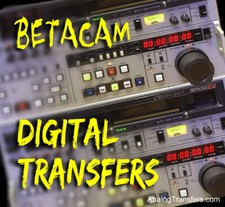 BETACAM SMALL Case Tape Digitizing  