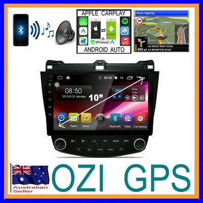 HONDA ACCORD 2003-07 GPS CARPLAY ANDROID AUTO ODB DAB TPMS DVR PROFESSIONAL UNIT