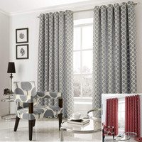 Oh! Eyelet Chinelle Curtains Ring Top Fully Lined Alan Symonds New