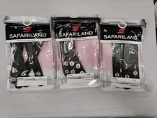 Safariland Belt Keeper 4-Pack Hidden Snaps Basket Weave Black 62-4-4HS NEW