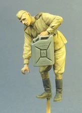 1:35 Scale Die Cast Resin Figure Model Assembly Kit Soviet Infantry Unpainted