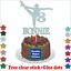 miniatura 12  - Spersonalizowana gimnastyka gimnastyczna Happy Birthday Cake Topper Custom Any Name &amp; Age