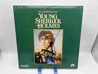 ''Young Sherlock Holmes'' Widescreen Laserdisc LD - Steven Spielberg