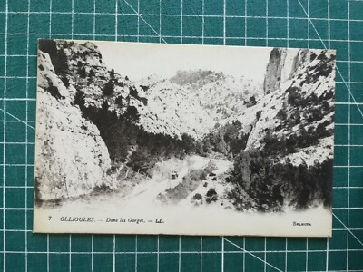 xf101 AK um 1920 Ollioules - in den Schluchten