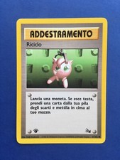 Pokemon Riciclo Addestramento Fossil Prima edizione ITA 61/62 Comune EX