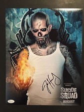 Jay Hernandez Diablo Suicide Squad Autograph Signed 11 x14 JSA COA
