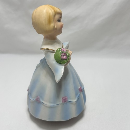 Schmid vintage girl figurine musicbox, Somewhere My Love. 6.5 tall No Chips - Picture 4 of 6