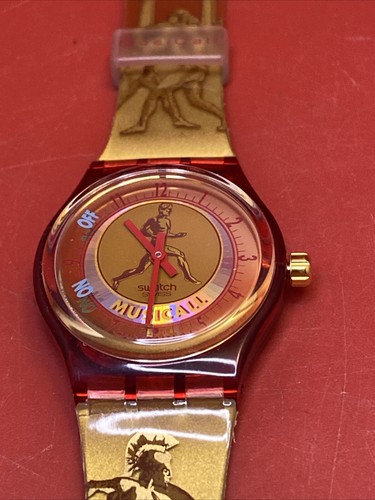 1994 Musical swatch watch Olympic Special Musicall Dolichos SLZ102 - Picture 6 of 22