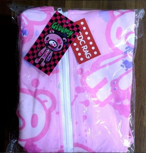 Pastel Gloomy Bear x ACDC RAG Hoodie Harajuku Yamikawaii Zip Up Oversized Japan - Picture 3 of 14
