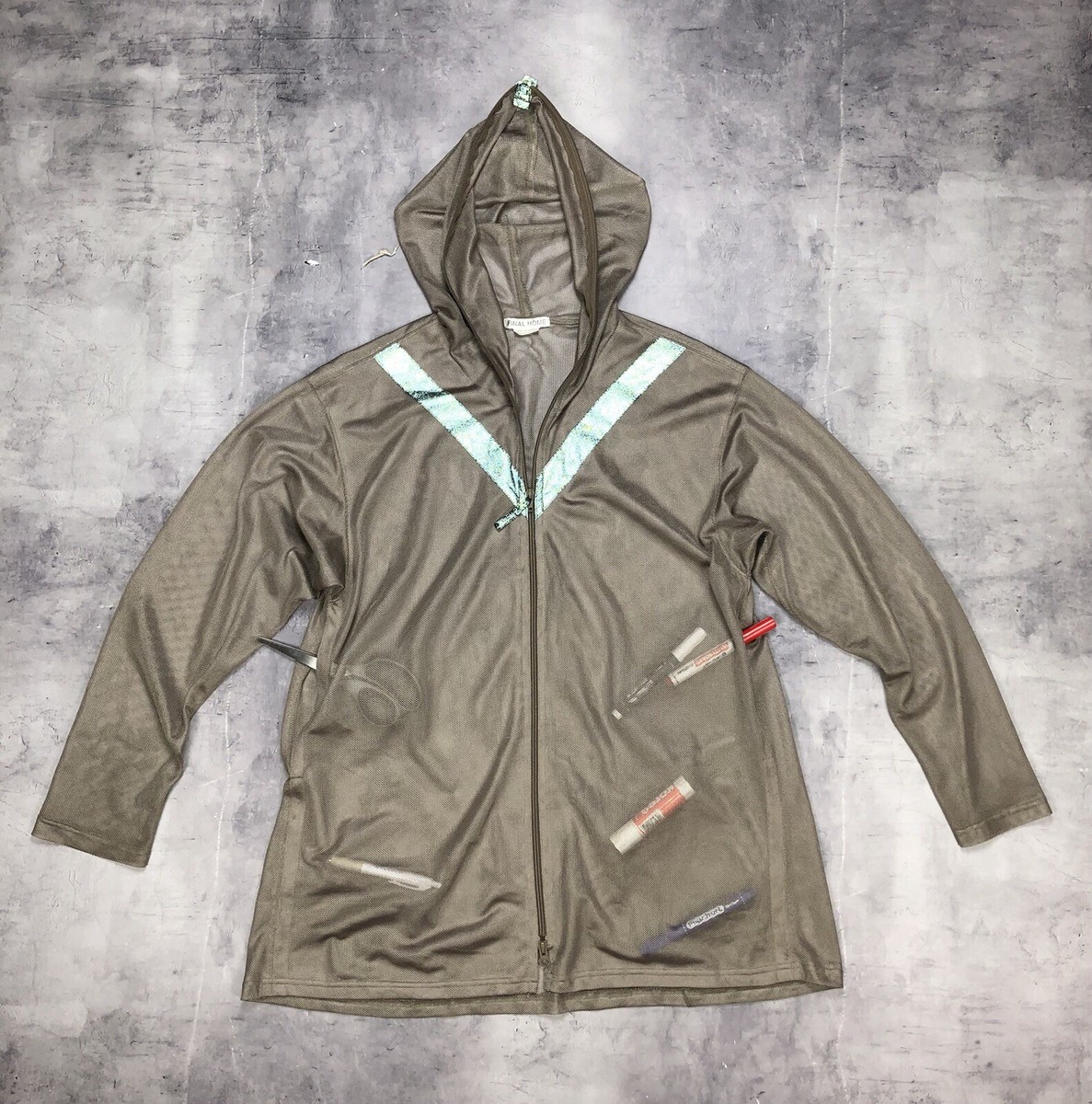 Archive 00s FINAL HOME by ISSEI MIYAKE Reflective Full Zip Archive 00s FINAL HOME by ISSEI MIYAKE Reflective Full Zip