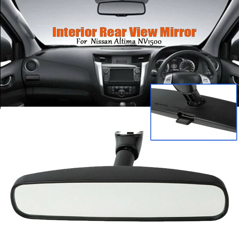 Rectangular Car Interior Rear View Mirror Assembly For Nissan 350Z (Z33) 03-05 - Image 2 of 4