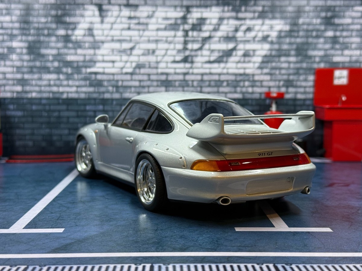 1/18 UT Porsche 911 993 GT2 Silver | eBay