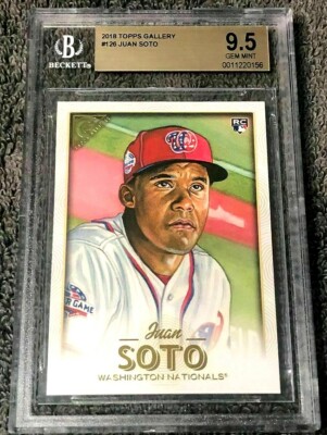 TOPPS 2018 JUN SOTO RC CARD