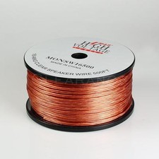 20Ft Car Home Audio Speaker Wire 16 Gauge Audio Speaker Cable 16AWG 20'