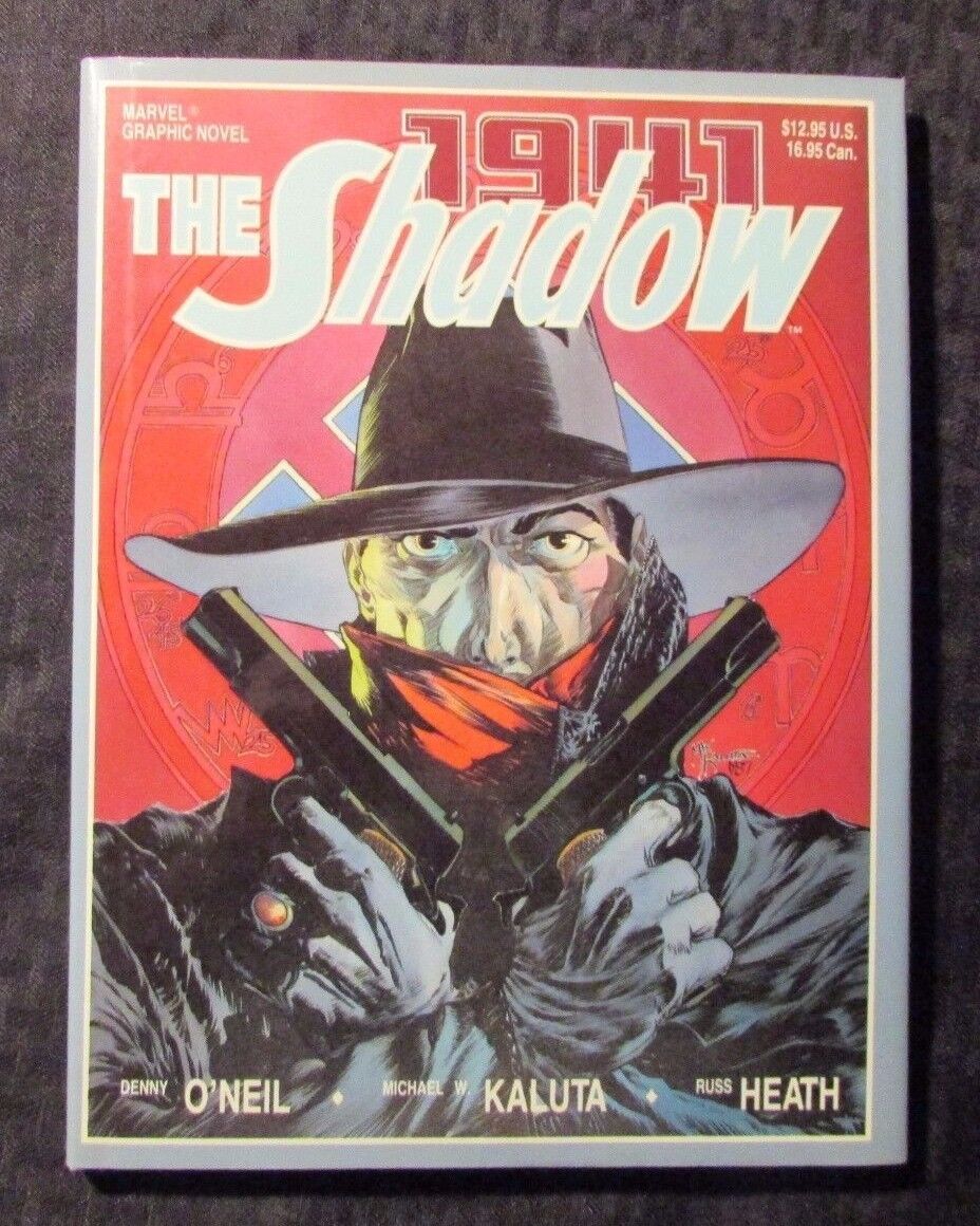 1988 The SHADOW 1941 HC/DJ Marvel Graphic Novel VF/NM Kaluta Heath 