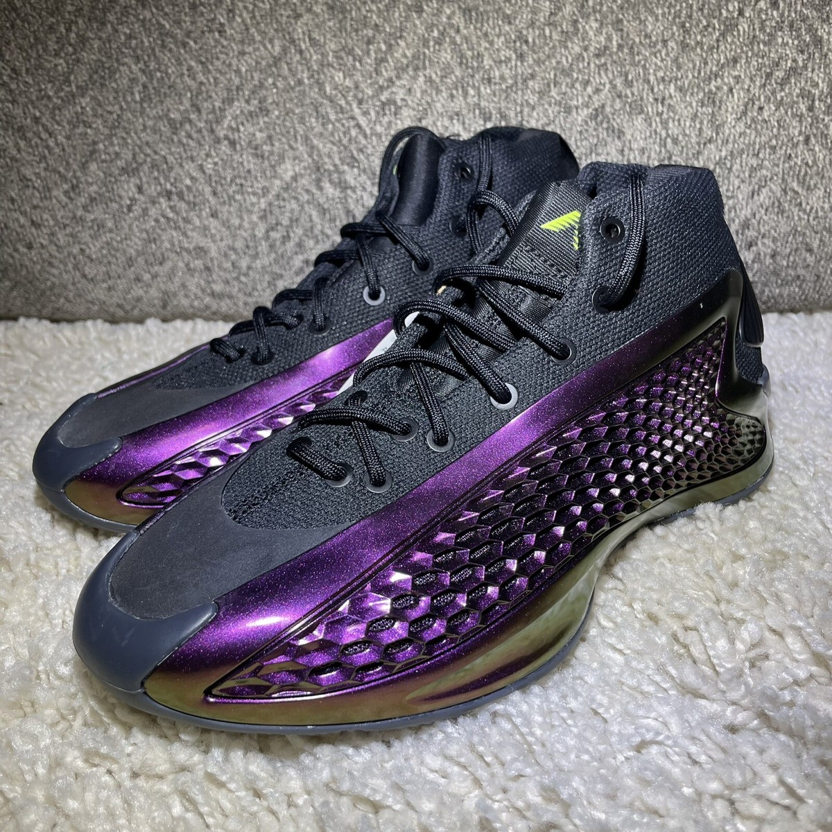 Adidas Anthony Edwards 1 Boys Size 5.5 AE1 THE FUTURE Black