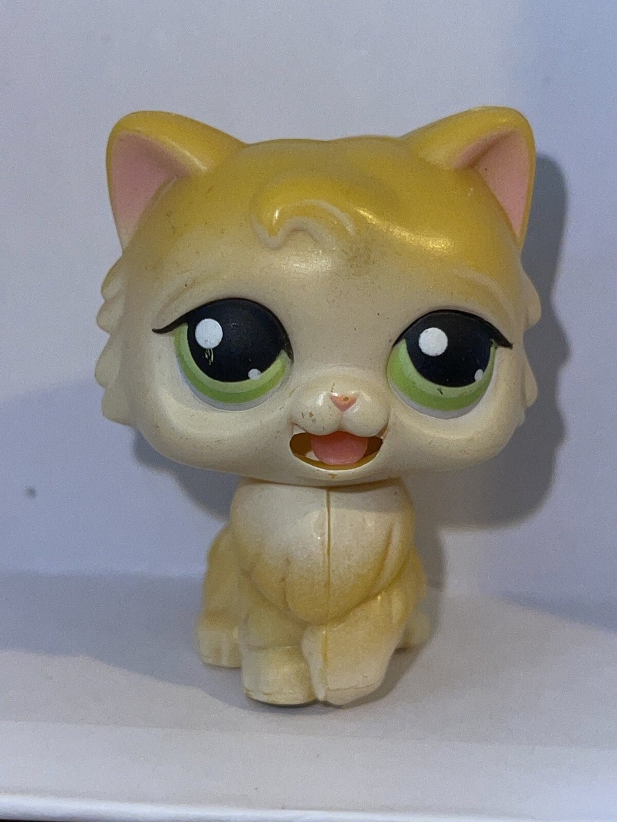 リトルペットショップ Littlestpetshop 猫1 LPS Littlest Pet Shop First Gen Kitty Cat SHC First Edition Sticks