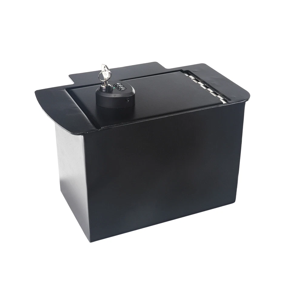 Consola central bóveda segura para Toyota Tacoma 2005-2015, bloqueo combinado de 3 dígitos con llave Foto 2 de 4