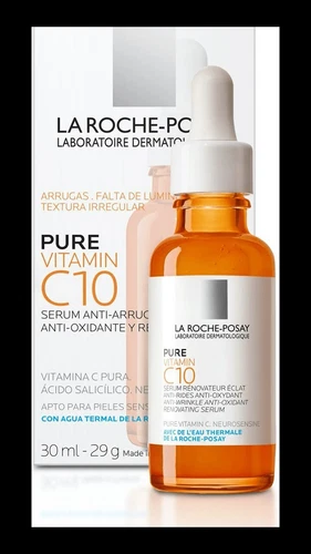 La Roche Posay 10% PURE VITAMIN C SERUM C10 Anti-Wrinkle Concentrate 30ml