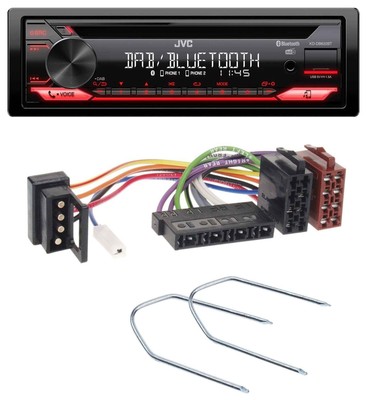 JVC CD DAB USB Bluetooth MP3 Car Stereo for Mercedes E-Class W124 S-Class W126