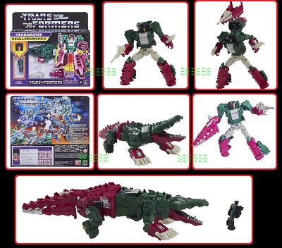 Transformers G1 Re-issue Headmaster Grax & Skullcruncher NEW! EXCLUSIVE! VAULT