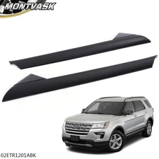 Windshield Outer Trim Pillar Molding Right+Left Side Fit For 11-19 Ford Explorer