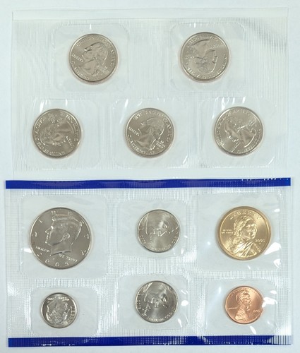 2005 P and D Uncirculated Mint Set
