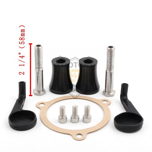 Air Cleaner Intake Filter Kit For Harley Touring Electra Road Glide - Picture 8 of 8