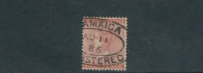 JAMAICA 1883-90 QV portrait (Scott 22a) VF USED nice cancel | eBay