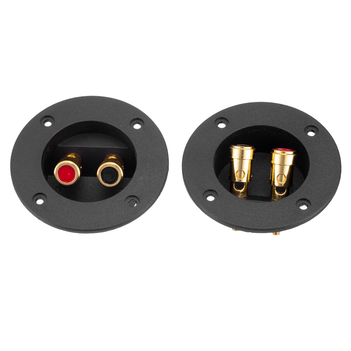 2Pcs Speaker Box Terminal Round Spring Cup Connector Subwoofer