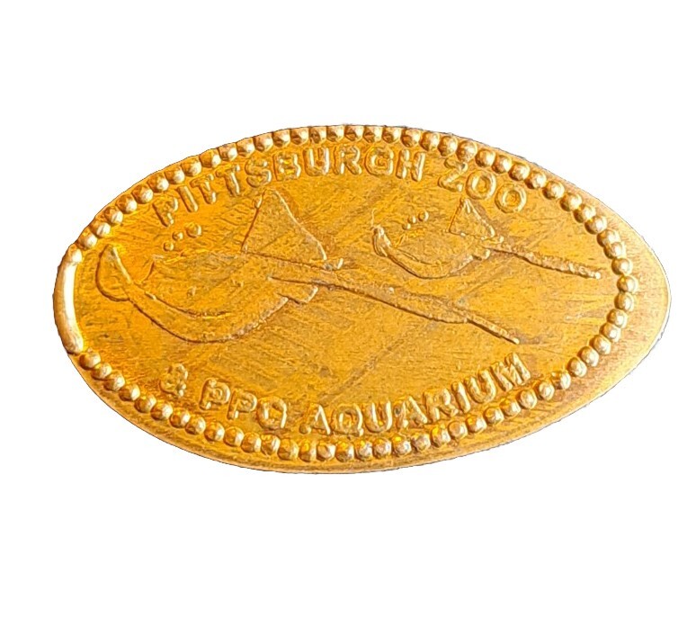 Pittsburgh Zoo And PPG Aquarium Elongated Penny Pressed Souvenir